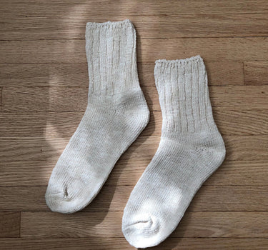 Slub Cotton Socks