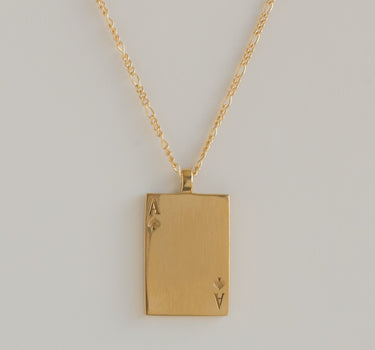 Ace of Spades Necklace