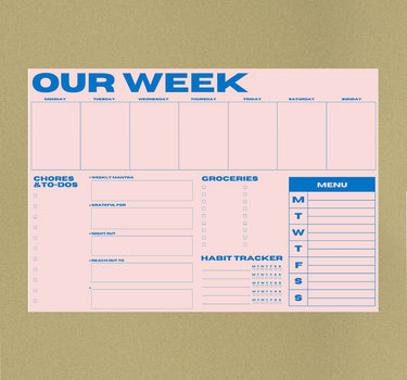 Our Week Planner Pad